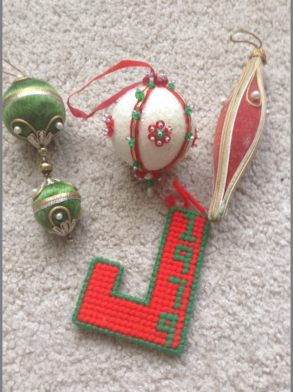 mid century and 70 s christmas ornaments by brijjonivintage mid century and 70 s christmas ornaments by brijjonivintage