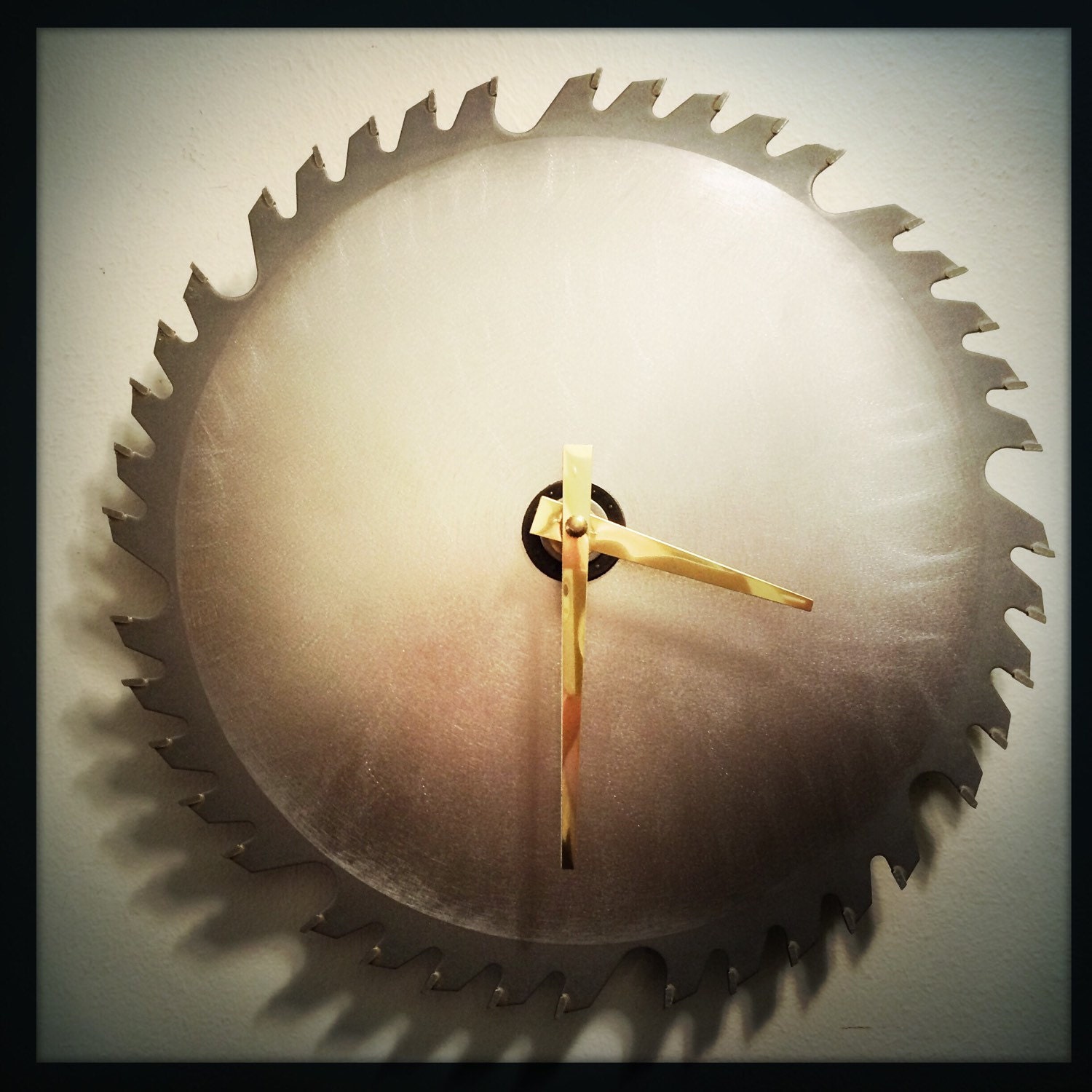 Saw Blade Wall Clock Shop Clock Circular Saw by DreamGreatDreams