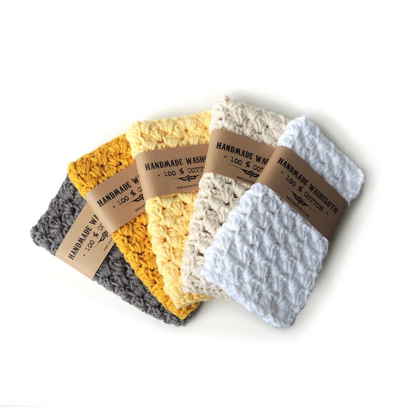 WASHCLOTH 100 COTTON handmade washcloth wash cloth