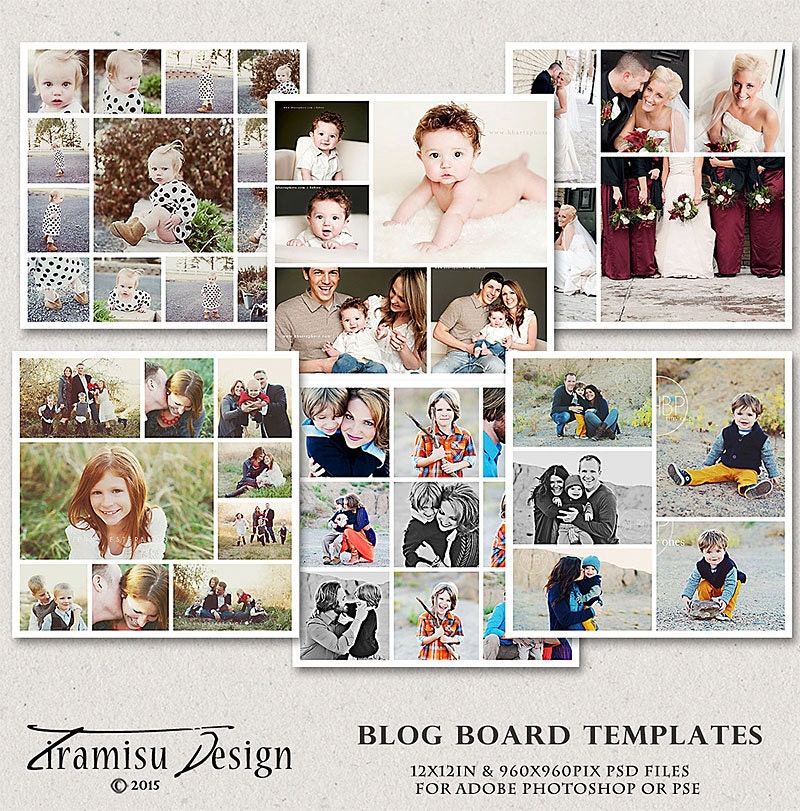Print Collage Templates Blog Board Templates Story Board