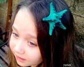 Teal Starfish hair clips, mermaid hair clip, mermaid accessories, sea star hair clip, the little mermaid, costume, teal beach wedding, Teal Starfish hair clips, mermaid hair clip, mermaid accessories, sea star hair clip, the little mermaid, costume, teal beach wedding,