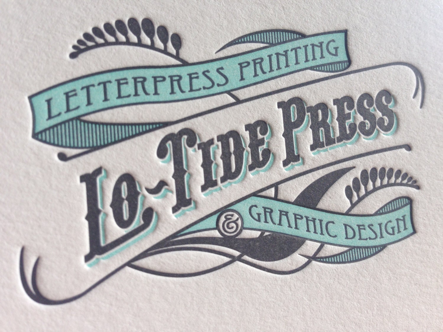 Custom Letterpress by LoTidePress on Etsy