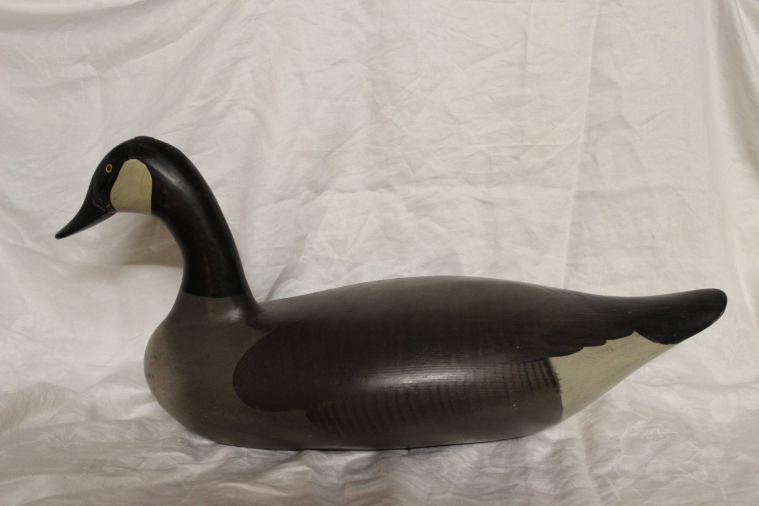 Vintage Wood Goose Decoy Unsigned