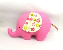 pink elephant soft toy