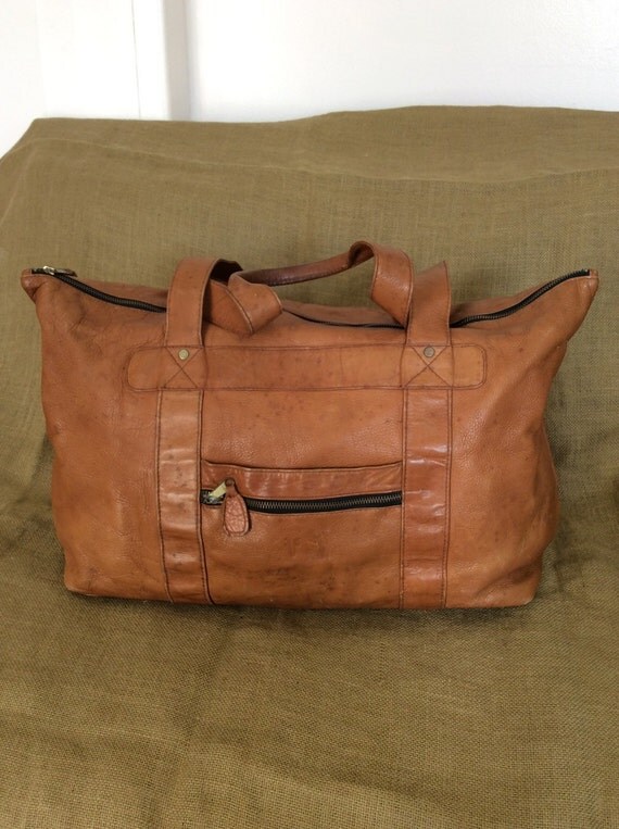 frye leather duffle