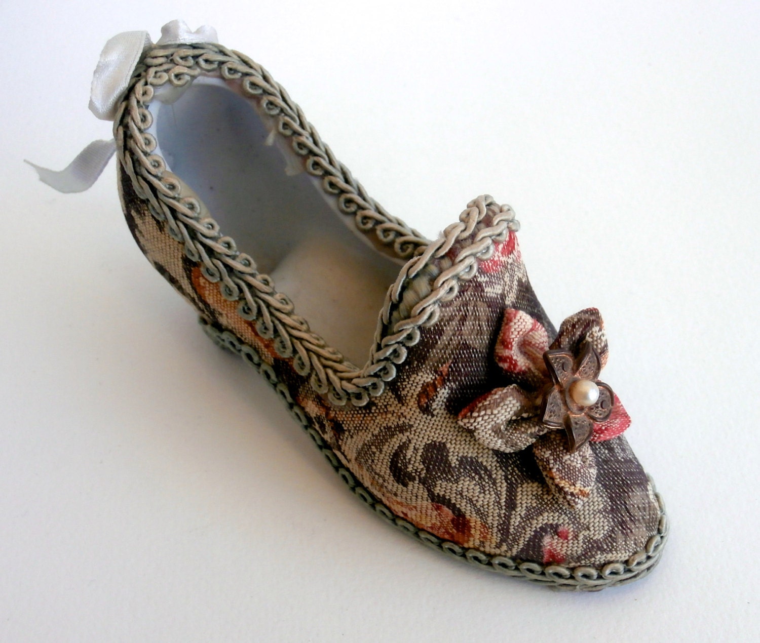 Decorative Miniature Shoe Ornamental by ReTainReMakeReNew on Etsy