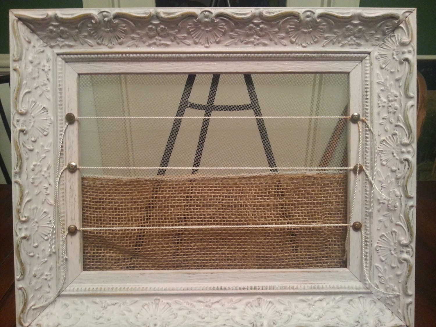 Clothesline Picture Frame Wedding Gift by TheUrbanDistrictCo