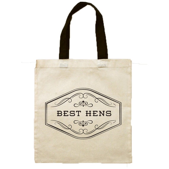 Personalized Tote Bag | BFF | Best Hens | Best Friends | Bridesmaid ...