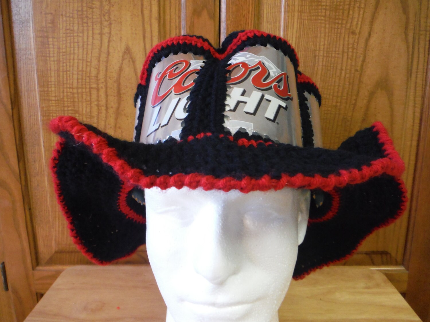 NEW Coors Light Beer Can Hat Built in bendable Wire