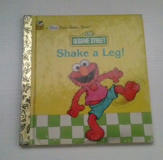 Shake a Leg A Little Golden Book by by HandmadeNHandpicked on Etsy