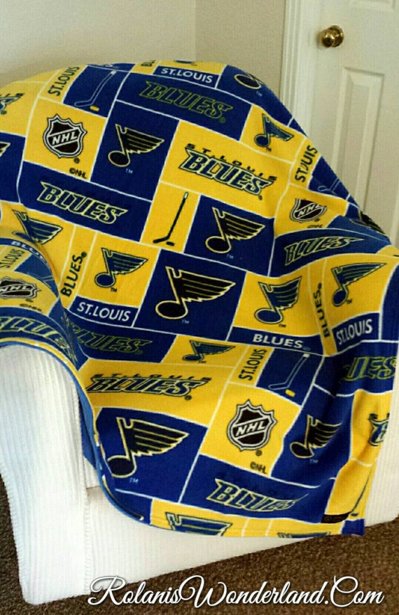 NHL St. Louis Blues Custom Fleece Blankets by RolanisWonderland