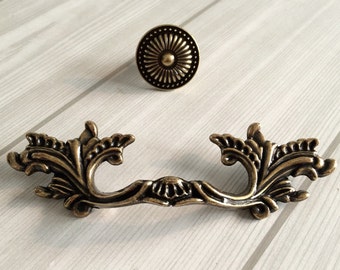 90 105 mm Silber Antike Möbelgriffe Möbel Griffe Griff Knauf