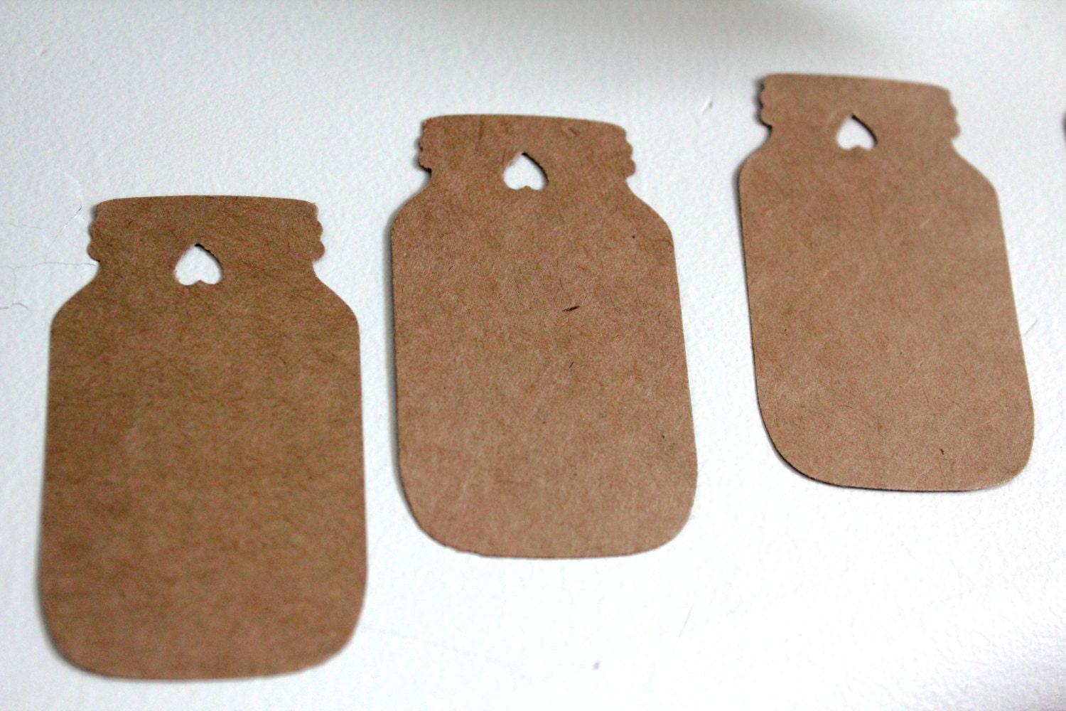 50pcs Mason jar tags Kraft paper tags Kraft tags Mason jar