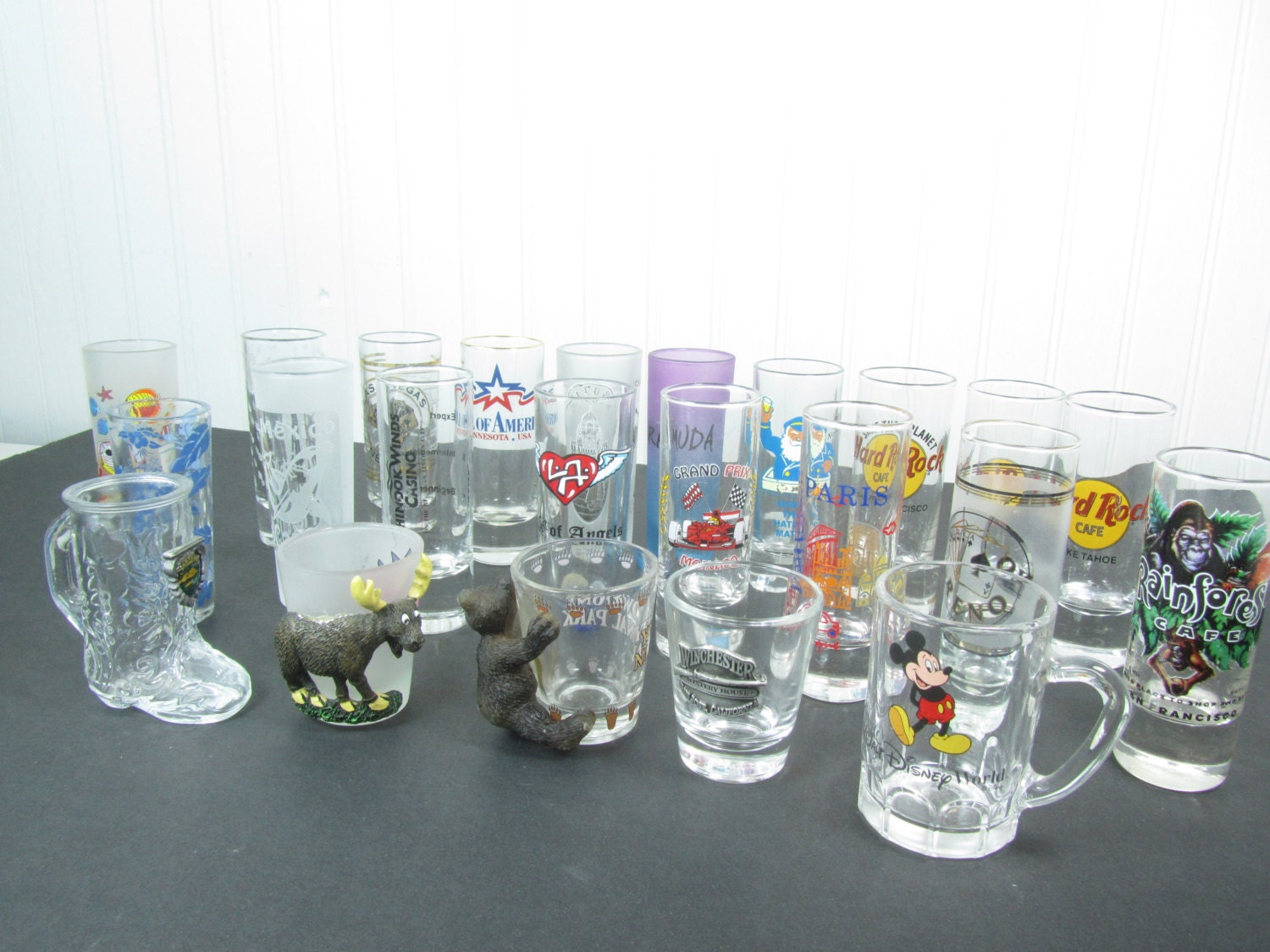 Shooter Glass Collection Vintage Shot Glasses Twenty Three