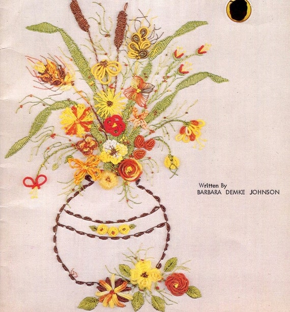 Sale BRAZILIAN EMBROIDERY INSTRUCTIONS Book by KenyonBooks