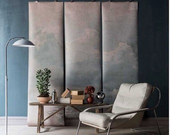 Clouded Mural - Sky Scene Wallpaper, Cloud Scene
