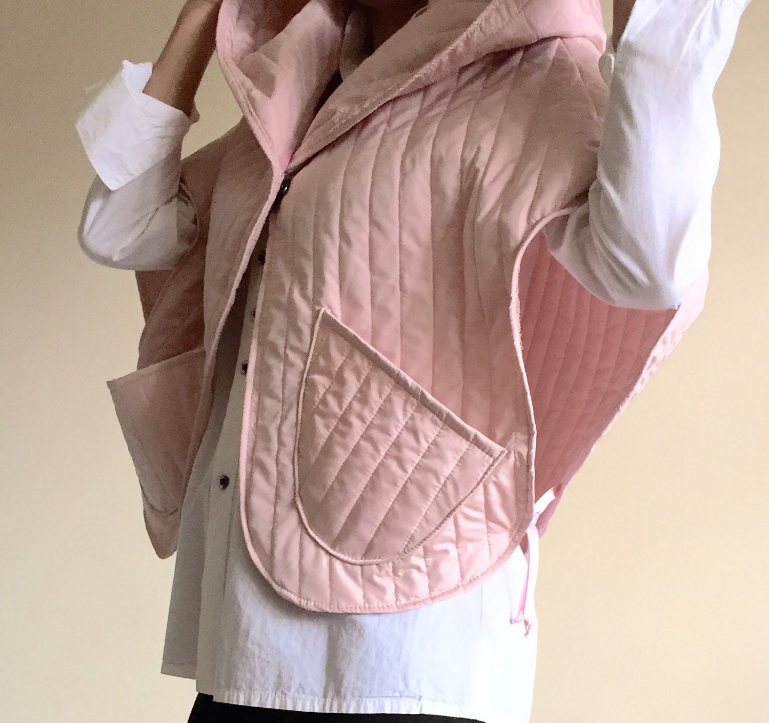 Women's Hooded Jacket/ Oversize Sweater/Extravagant