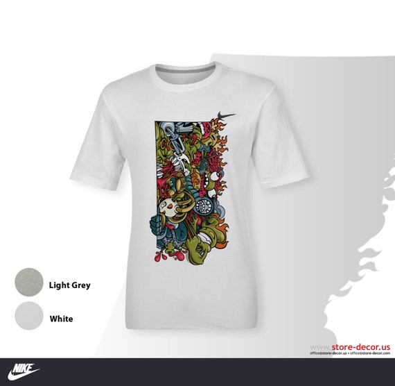 Items similar to Custom Nike T-shirt / Unique Design / Limited Edition ...