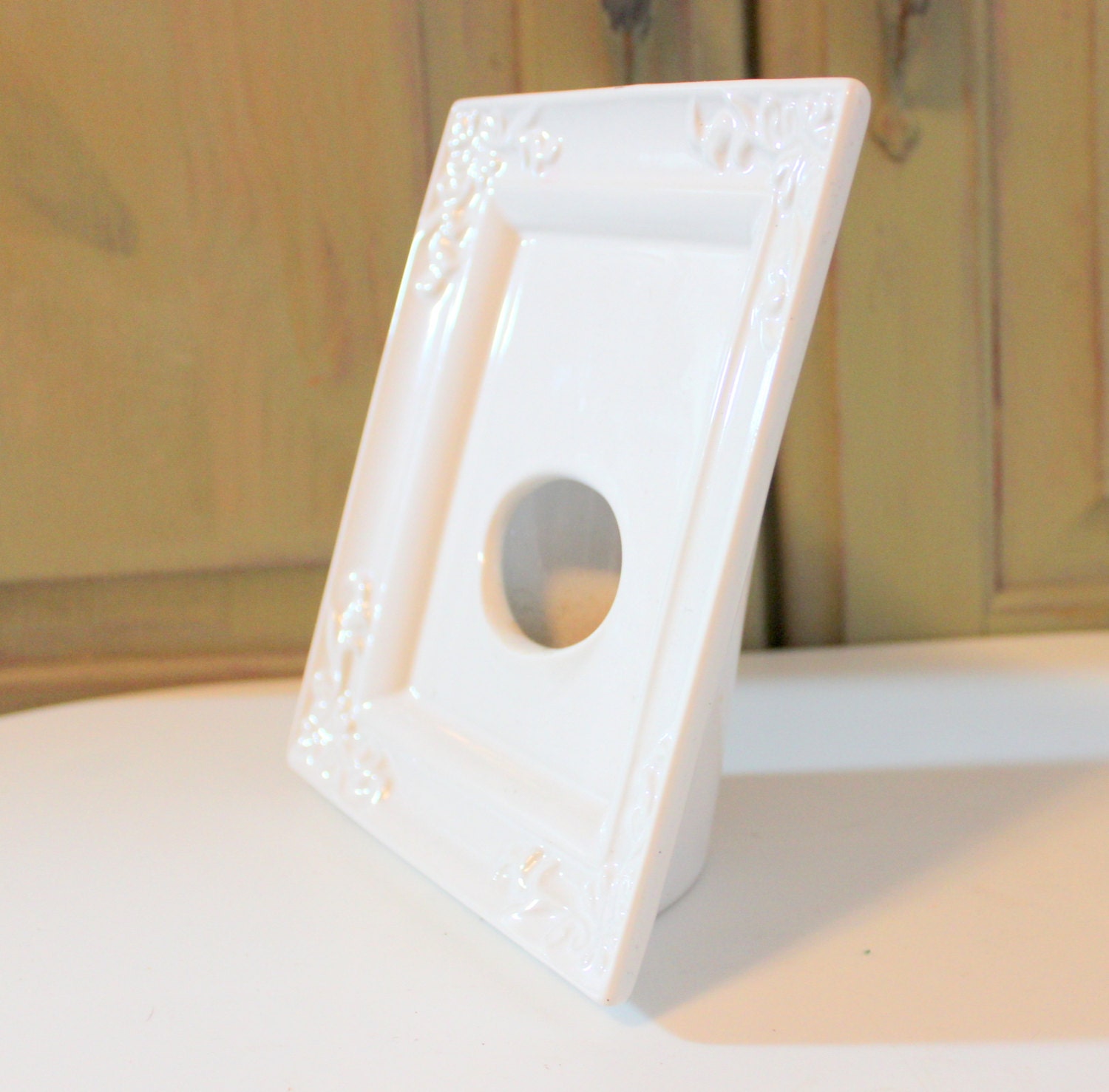 Vintage Vase Picture Frame Vase Made in Japan Vintage Williams