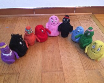 Lot Barbapapa : Porte-monnaie 2004 + Tour Plastoy 2008 - Collection Vintage