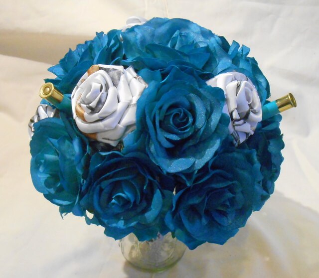 Camo Wedding Bouquet Bridal Bouquet Camo BouquetSnow Camo