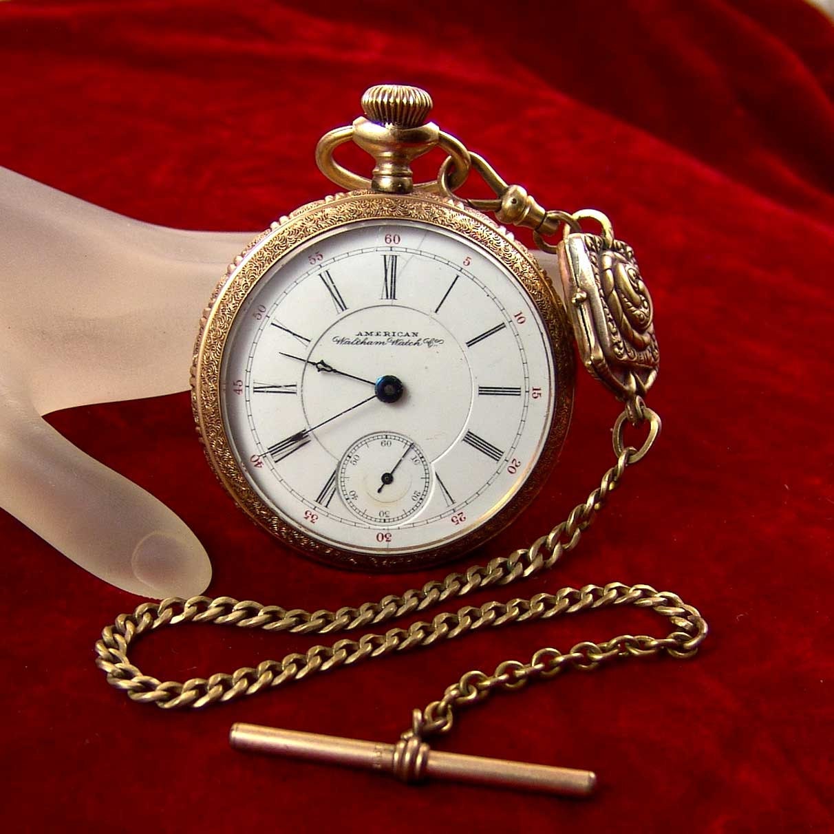 1894 Waltham Appleton Tracy 18s 15j Pocket Watch GF Display