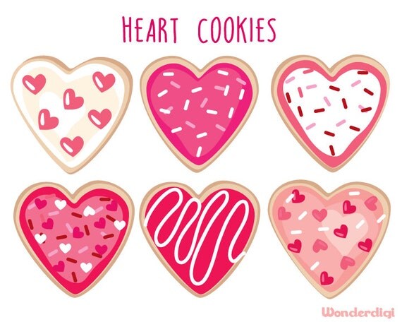 free valentine cookie clipart - photo #32