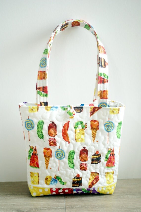 The Very Hungry Caterpillar Tote Bag Small by