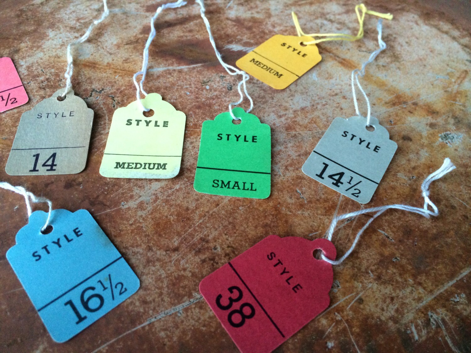 Vintage Clothing Tagsrecycled vintage gift tagvintage price