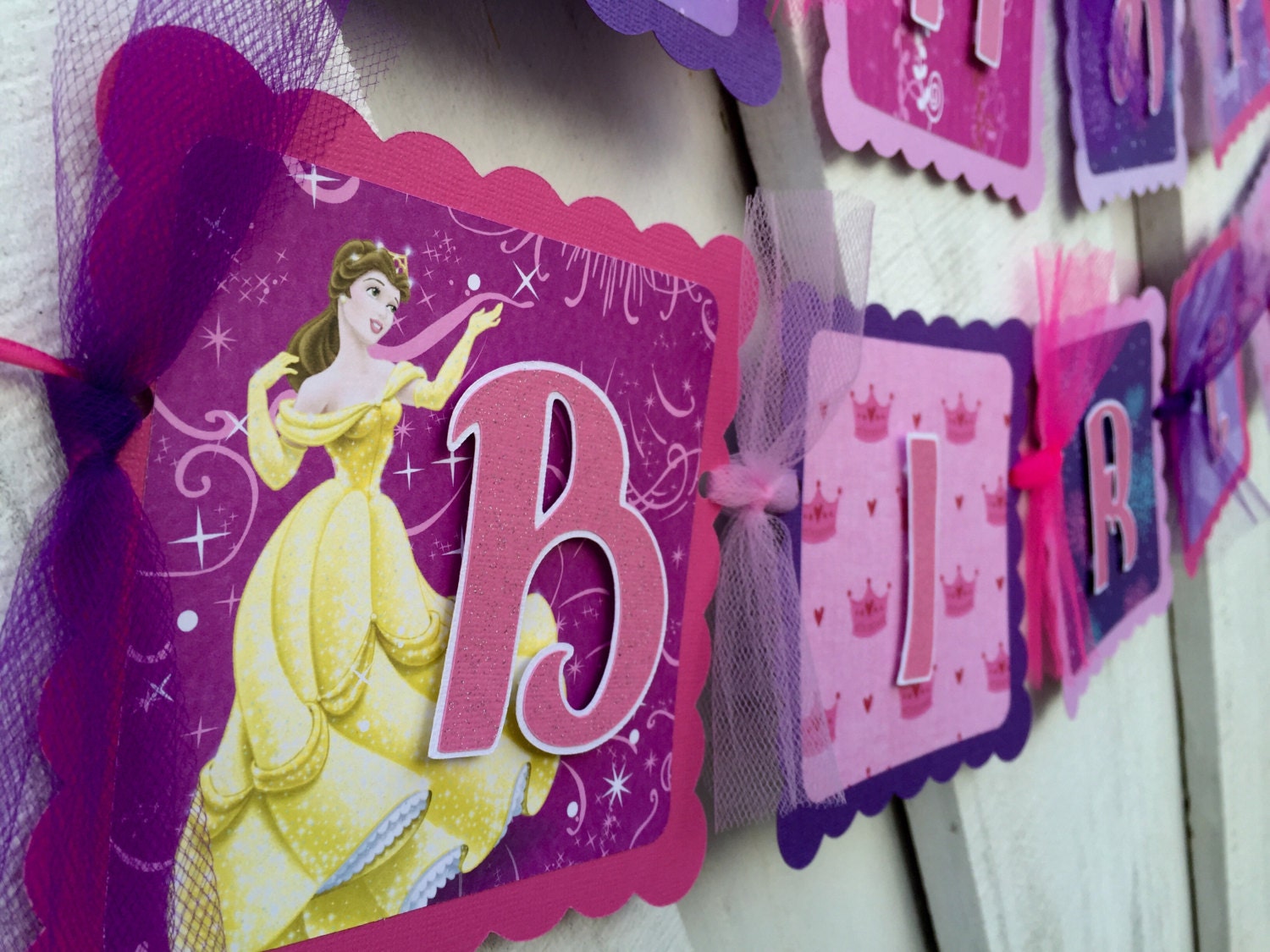 Disney Princess Birthday Banner Disney