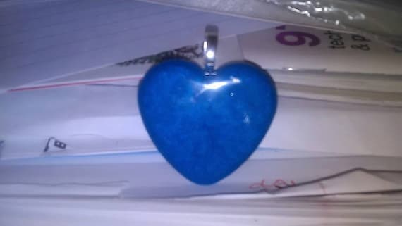 Pendant - Blue Heart