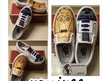 star wars painted vans