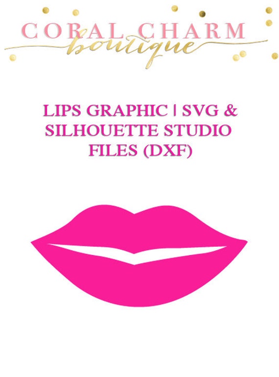 Download Lip Graphic File for Cutting Machines SVG and Silhouette