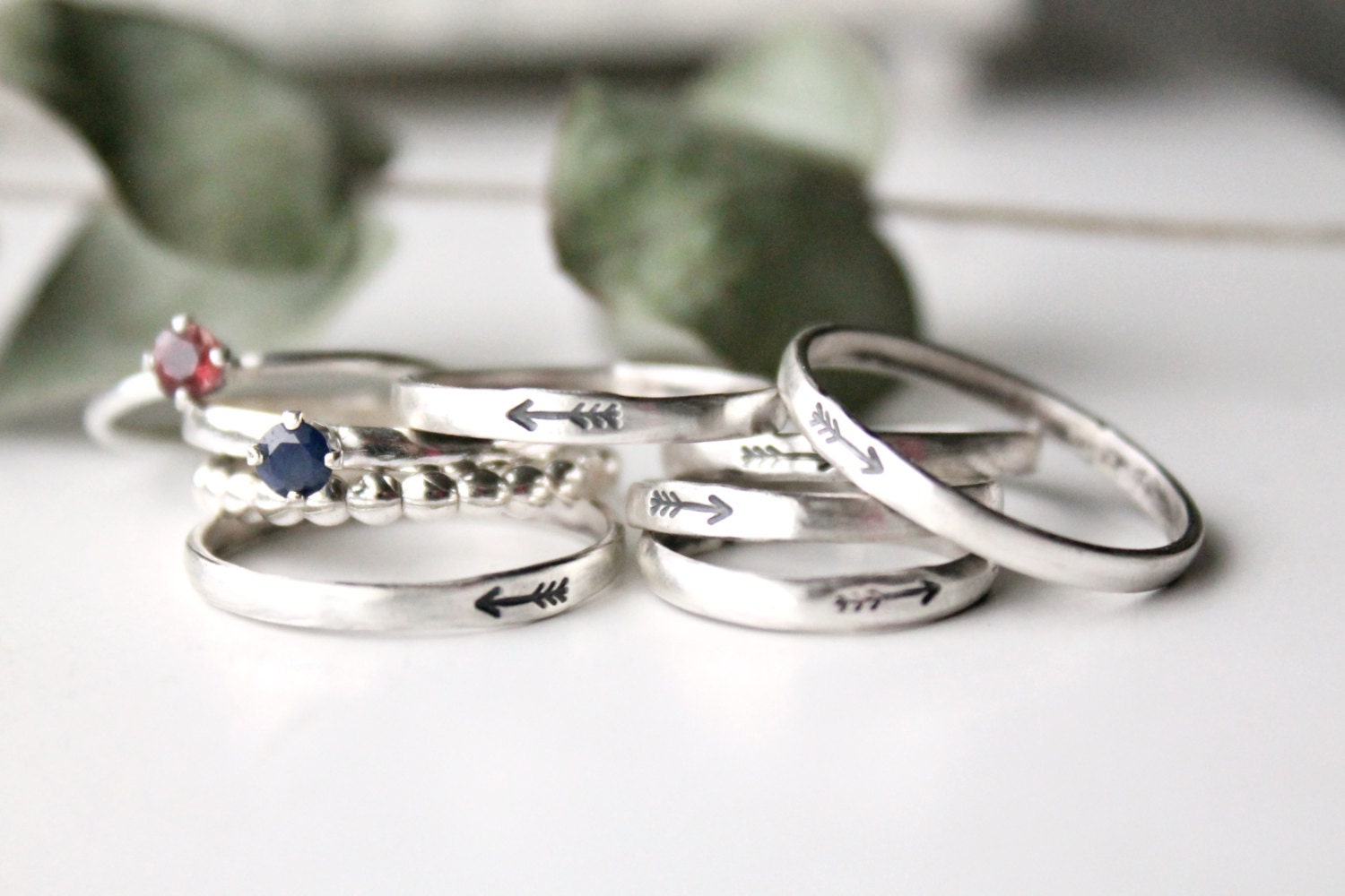 Arrow Ring / Sterling Silver Arrow Ring / Follow You Arrow