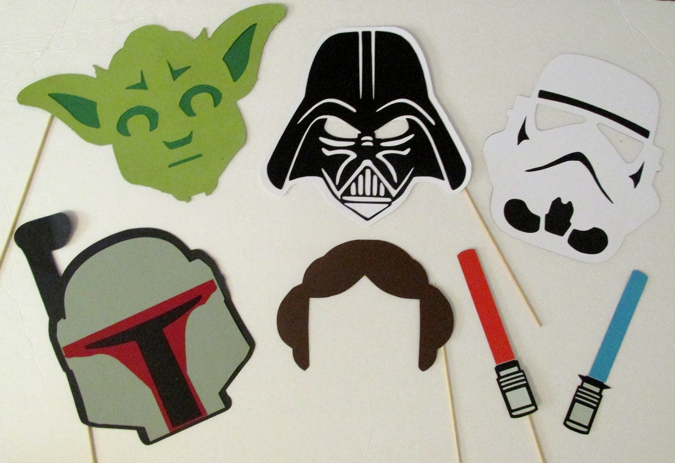 Photo Booth Props 7pc Inspired by Star Wars Photo by PimpYourParty