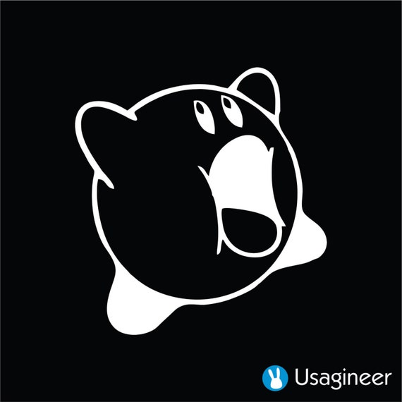 Kirby Game Decal Sticker & Tshirt by Usagineer on Etsy