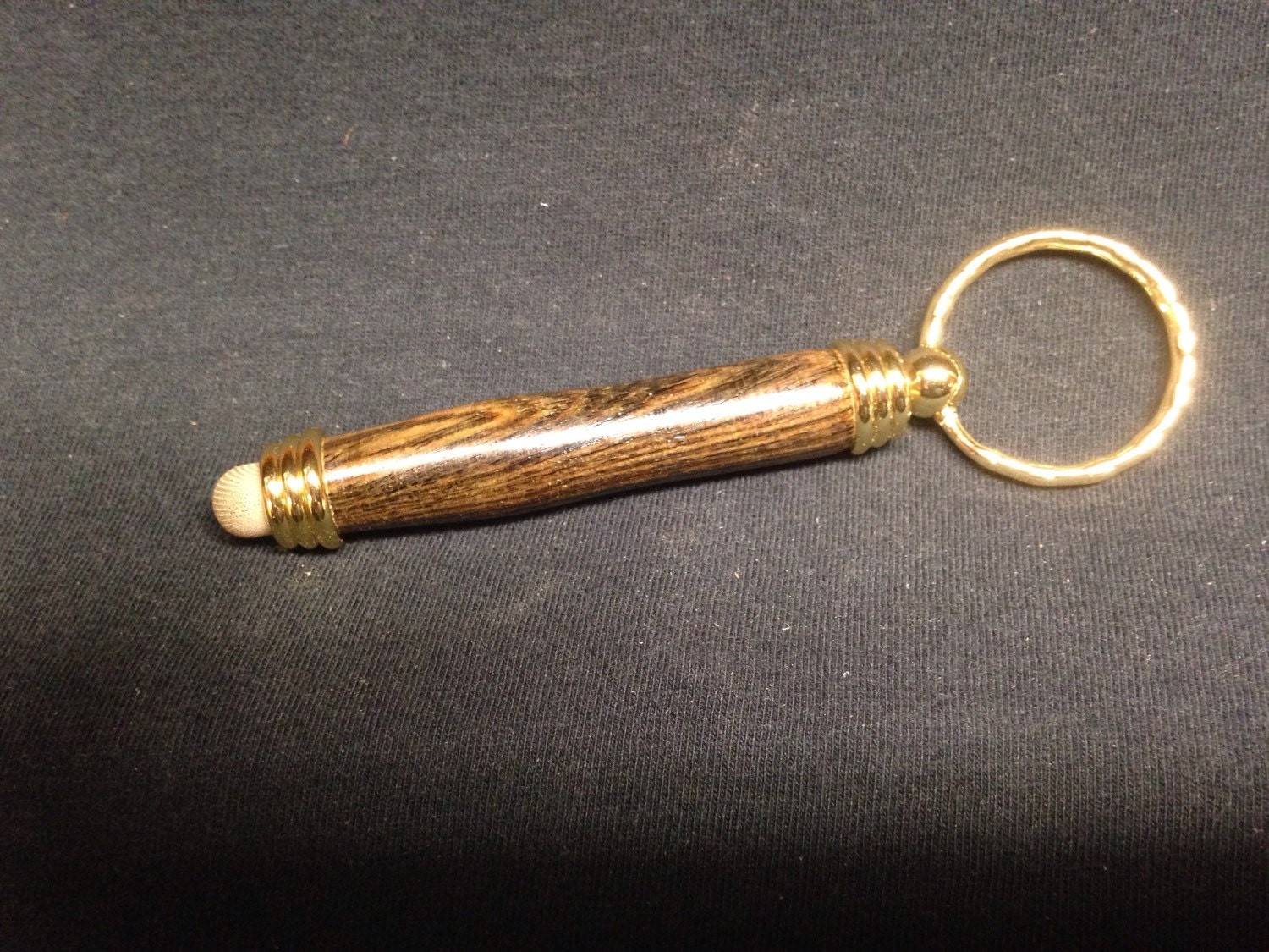 Meshtipped stylus / keychain by NorthernWoodsAndWool on Etsy