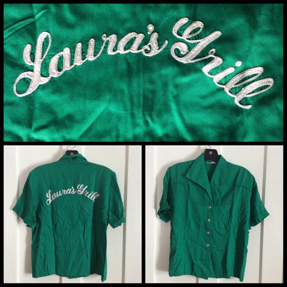 bella swan green bowling shirt