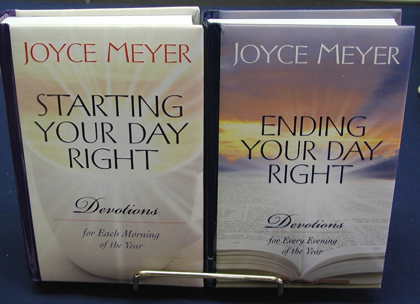 Devotional Books Joyce Meyer Starting Your Day Right Ending
