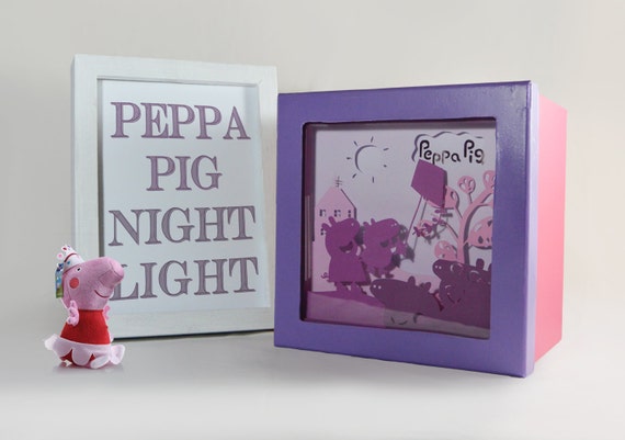 peppa pig soft night light