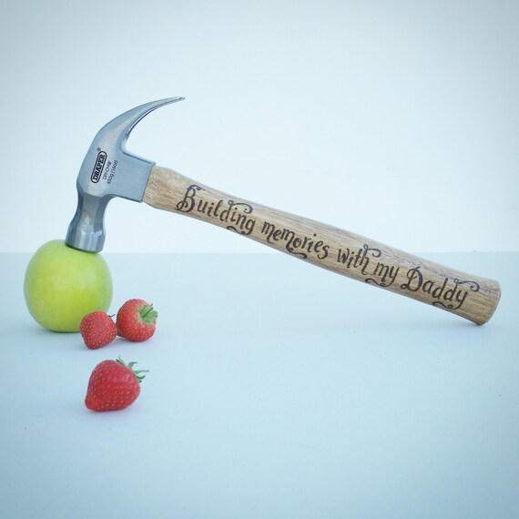 Personalized hammer gift Father's Day gift for by CoveCalligraphy