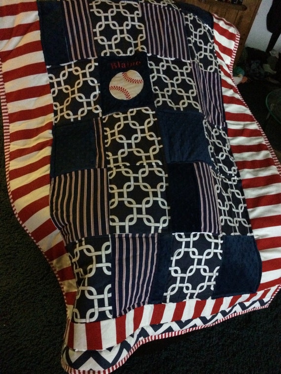 Items similar to Upcyled Baby Bedding Memory Quilt Repurpose Baby