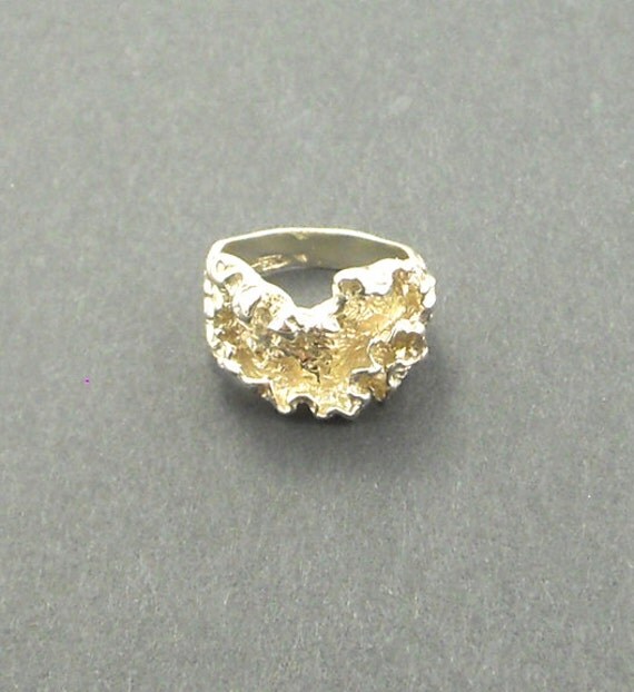 Sterling Silver Lost Wax Casting Ring