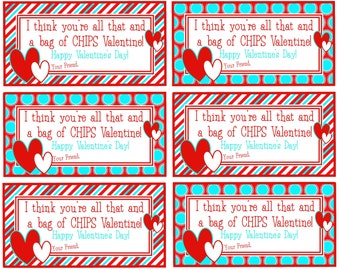 Items similar to Valentine's Day I Think You Are a Cutie Printables on Etsy