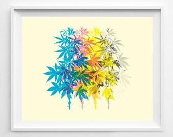 Marijuana - Weed Art - Weed Poster - Pot Leaf - Pot Leaf Poster - Weed Print - Marijuana Art - Marijuana Poster - 420 - Pot Leaf Art