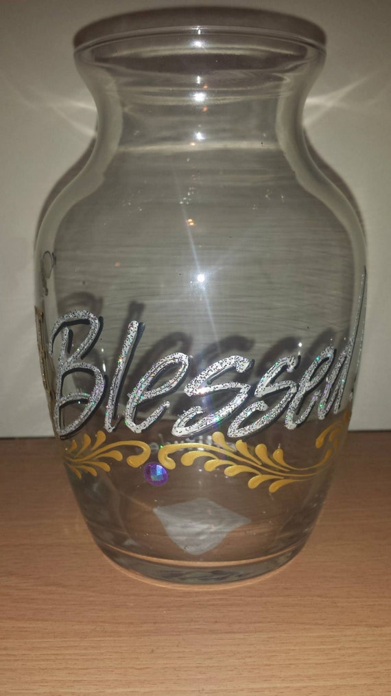 BEEattitudes Vase Inspirational Quote