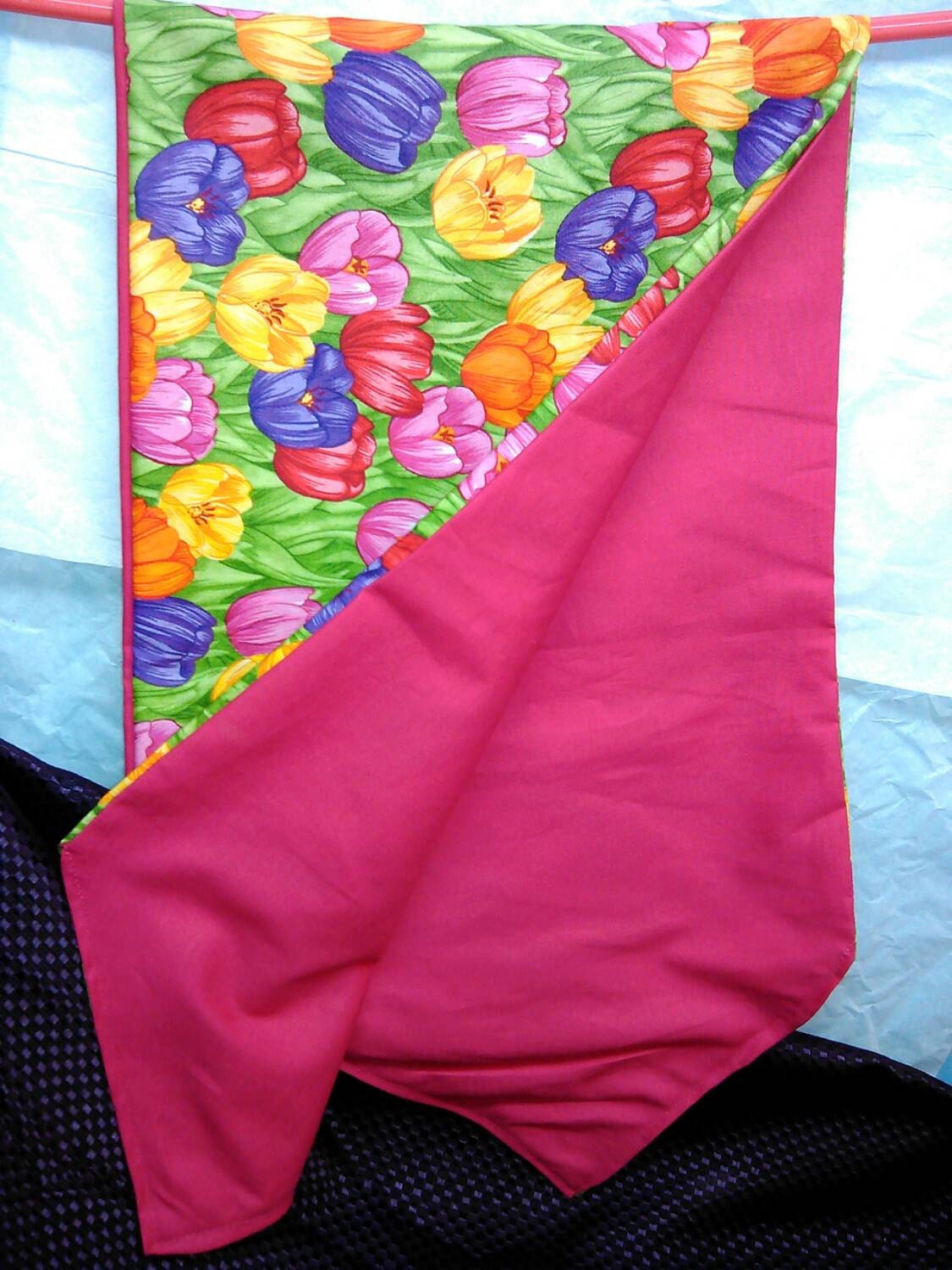 Table Runner Table Scarf awesome brightly by MoreStuffYouWant