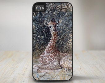 Giraffe iPhone 5s Case, Giraffe iPhone 5 Case, Giraffe iPhone Case Protective Giraffe Phone Case "Hidden Treasures" 50-7517