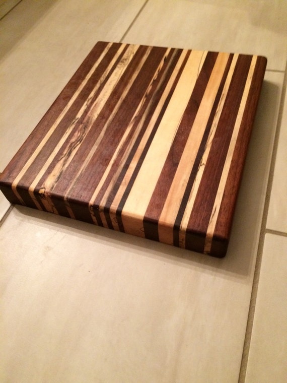 Large Butcher Block Cutting Board by HFCustomWoodworks on Etsy