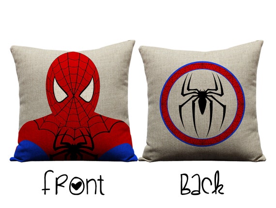 spiderman pillow